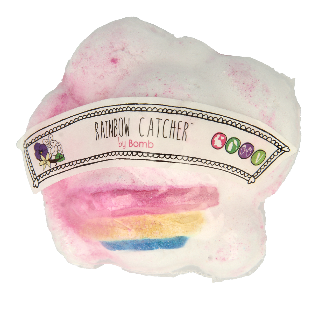 Bomb Cosmetics rainbow catcher bath blaster  1.00 Stuks