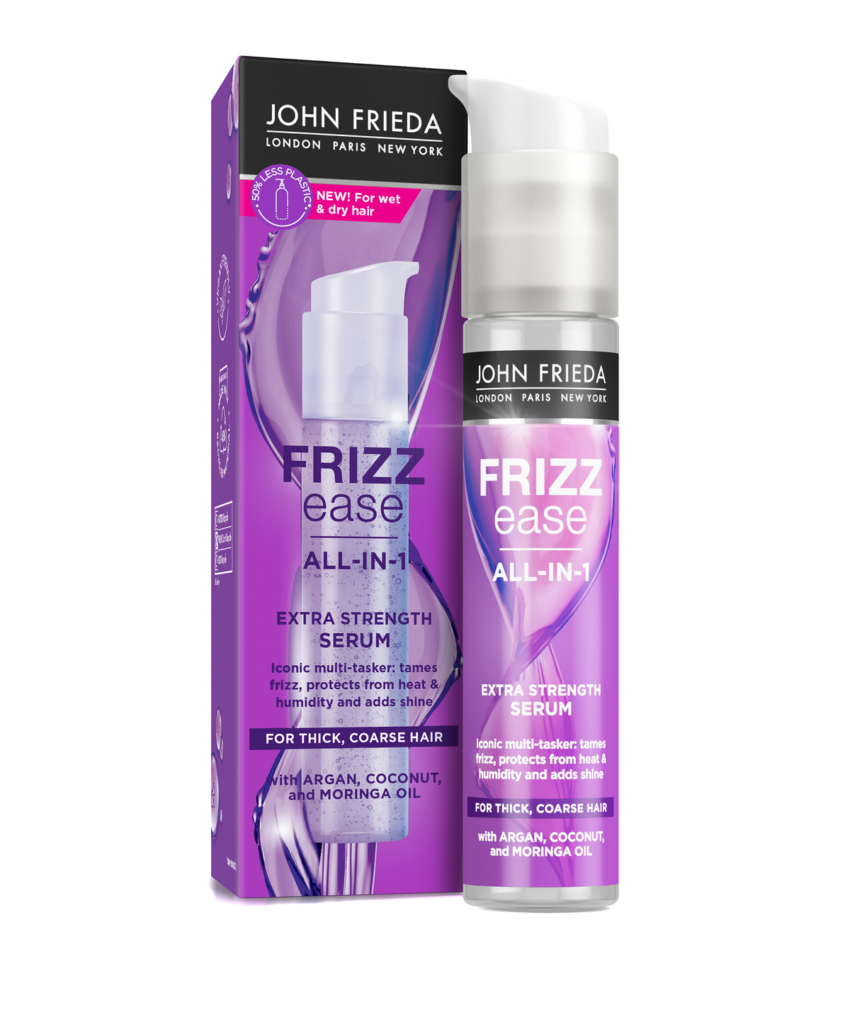 John Frieda Frizz Ease All-in-1 Extra Strength Serum 50 Milliliter