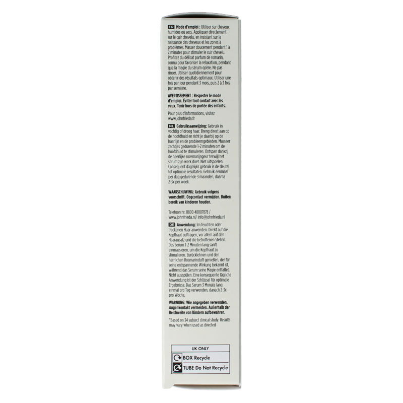 John Frieda Profiller+ hair density scalp serum 50 Milliliter