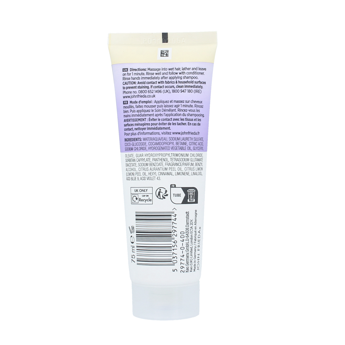 John Frieda Violet crush purple shampoo 75.00 Milliliter