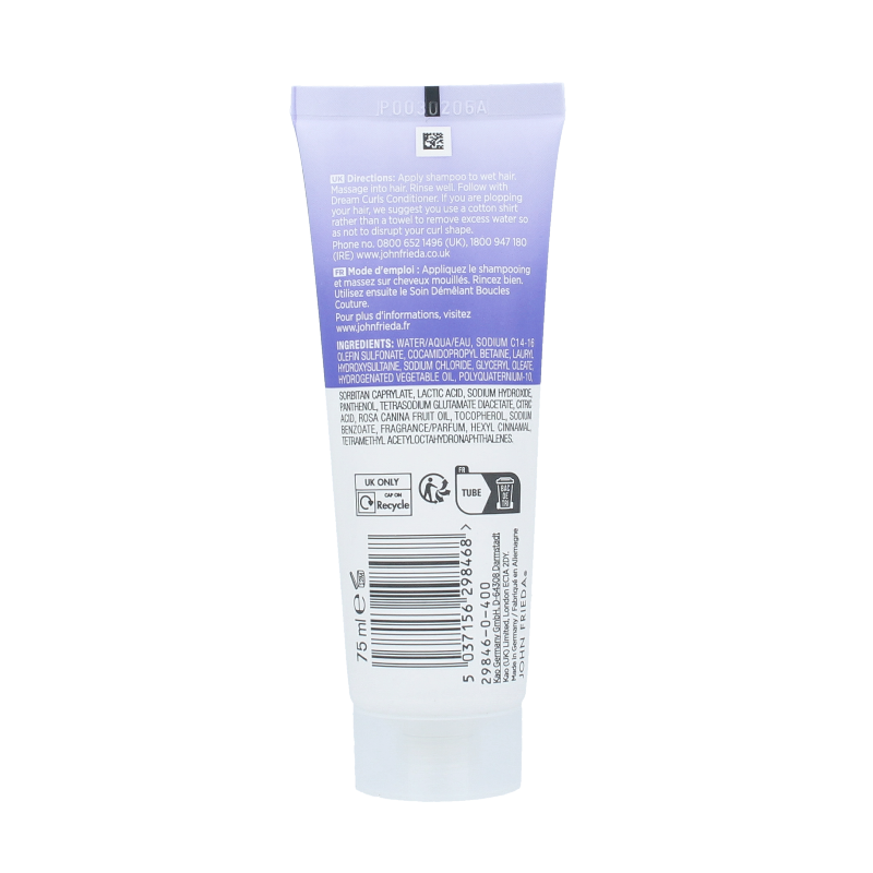 John Frieda Dream curls shampoo 75 Milliliter