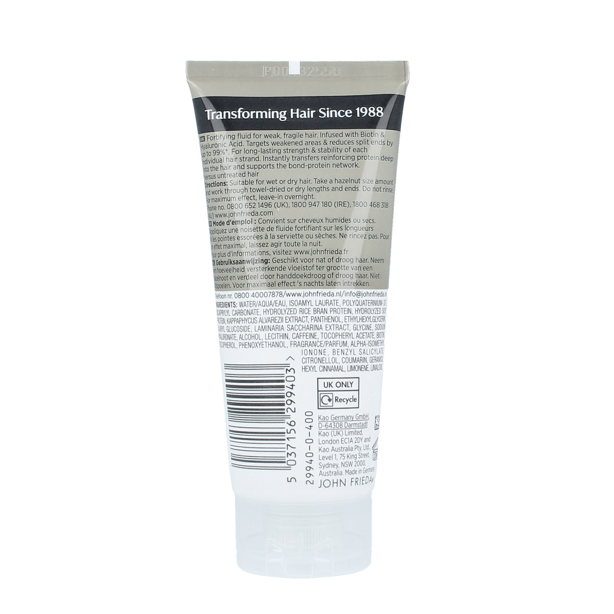 John Frieda Profiller+ strengthening super fluid 100.00 Milliliter