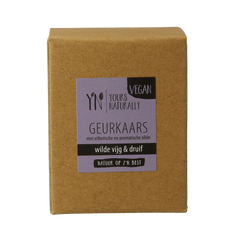 Yours Naturally Votive geurkaars wilde vijg & druif 9cl 1 Stuks