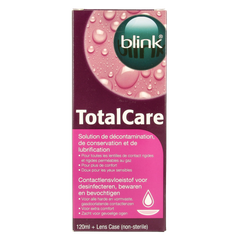 Blink Total care solution & lenscassette 120.00 Milliliter