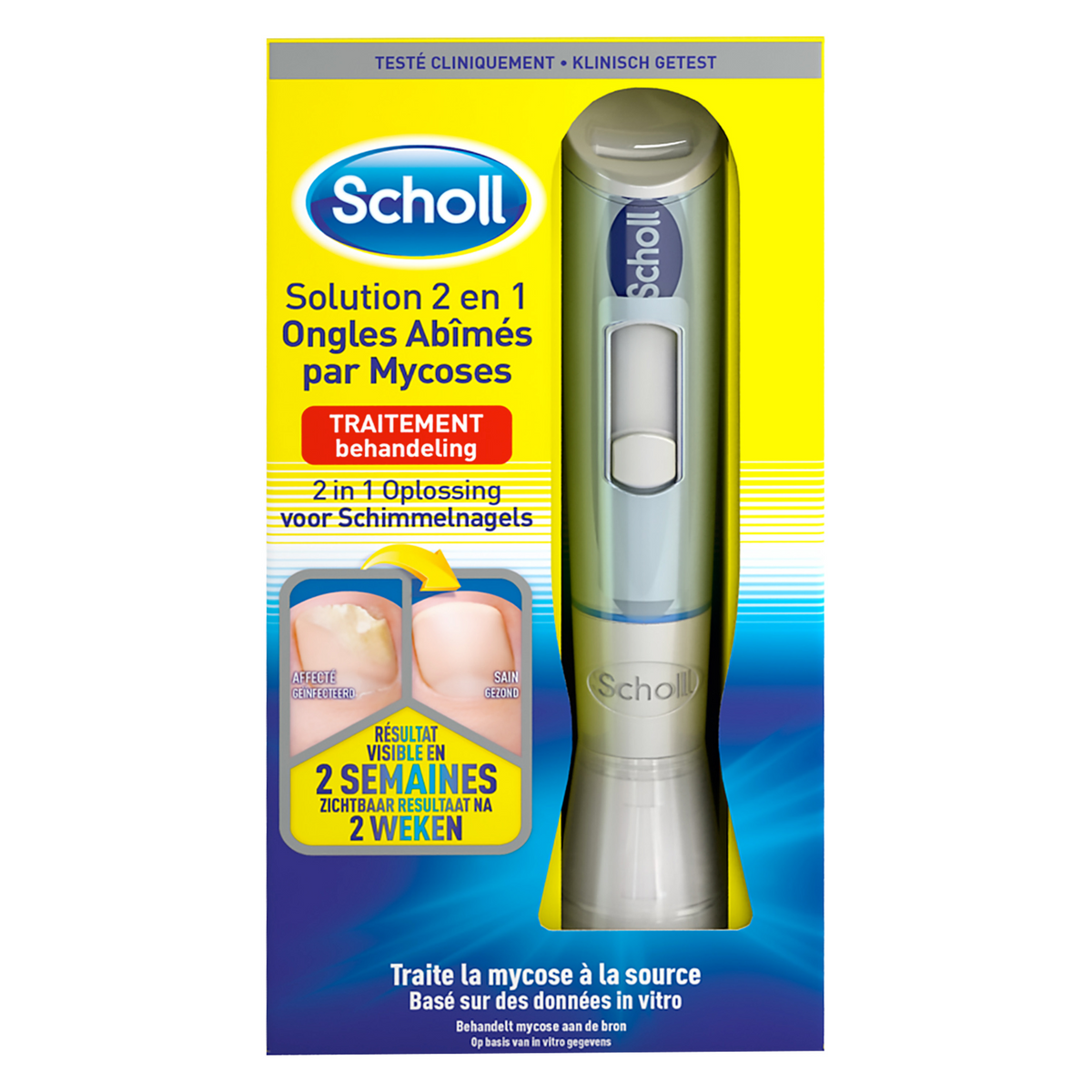 Dr. Scholl's Kalknagel 2 in 1 behandel & bescherm 3.80 Milliliter