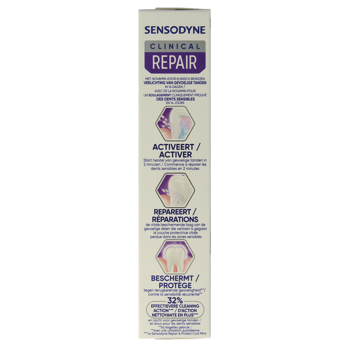 Sensodyne Tandpasta clinical repair deep clean 75.00 Milliliter