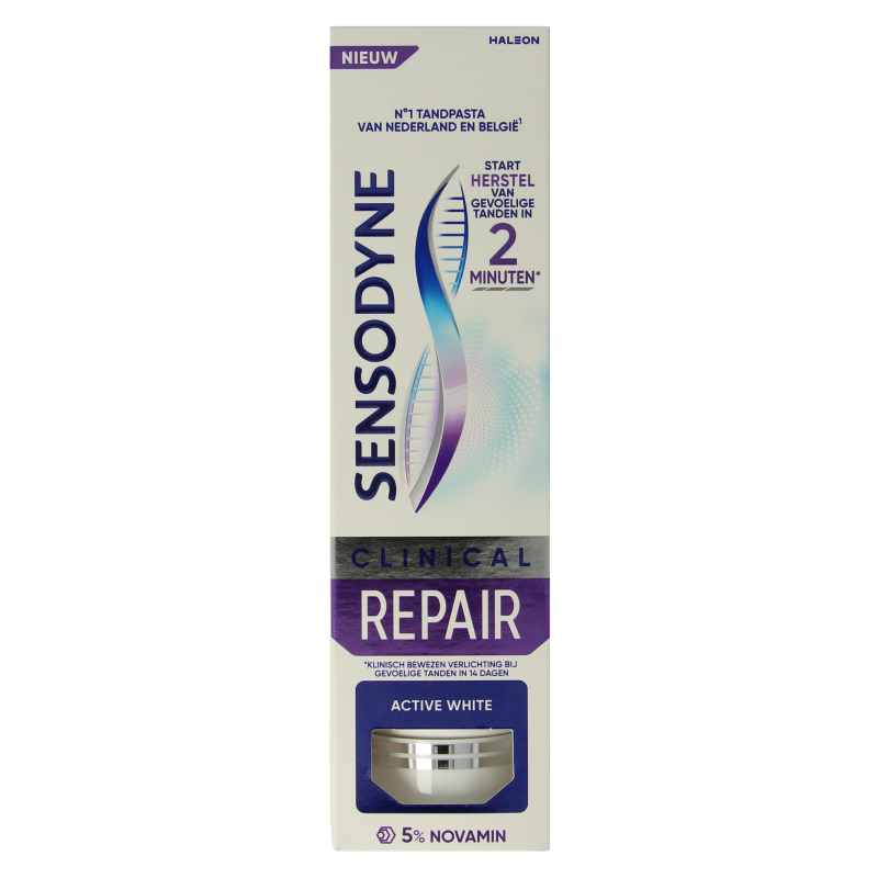 Sensodyne Tandpasta clinical repair active white 75 Milliliter