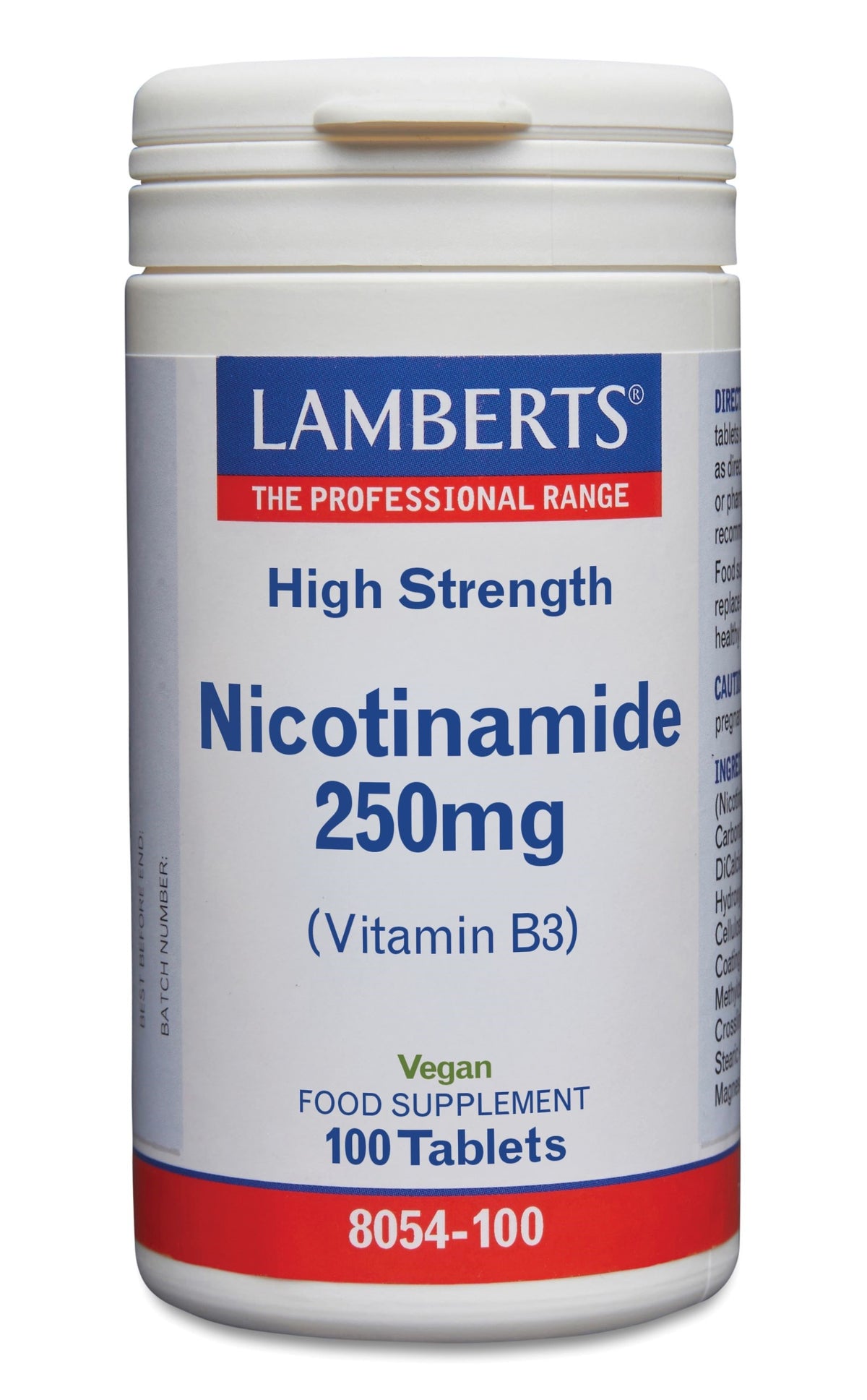 Lamberts Vitamine B3 250mg (nicotinamide) 100 Tabletten