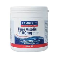 Lamberts Pure visolie 1100mg omega 3 120 Capsules