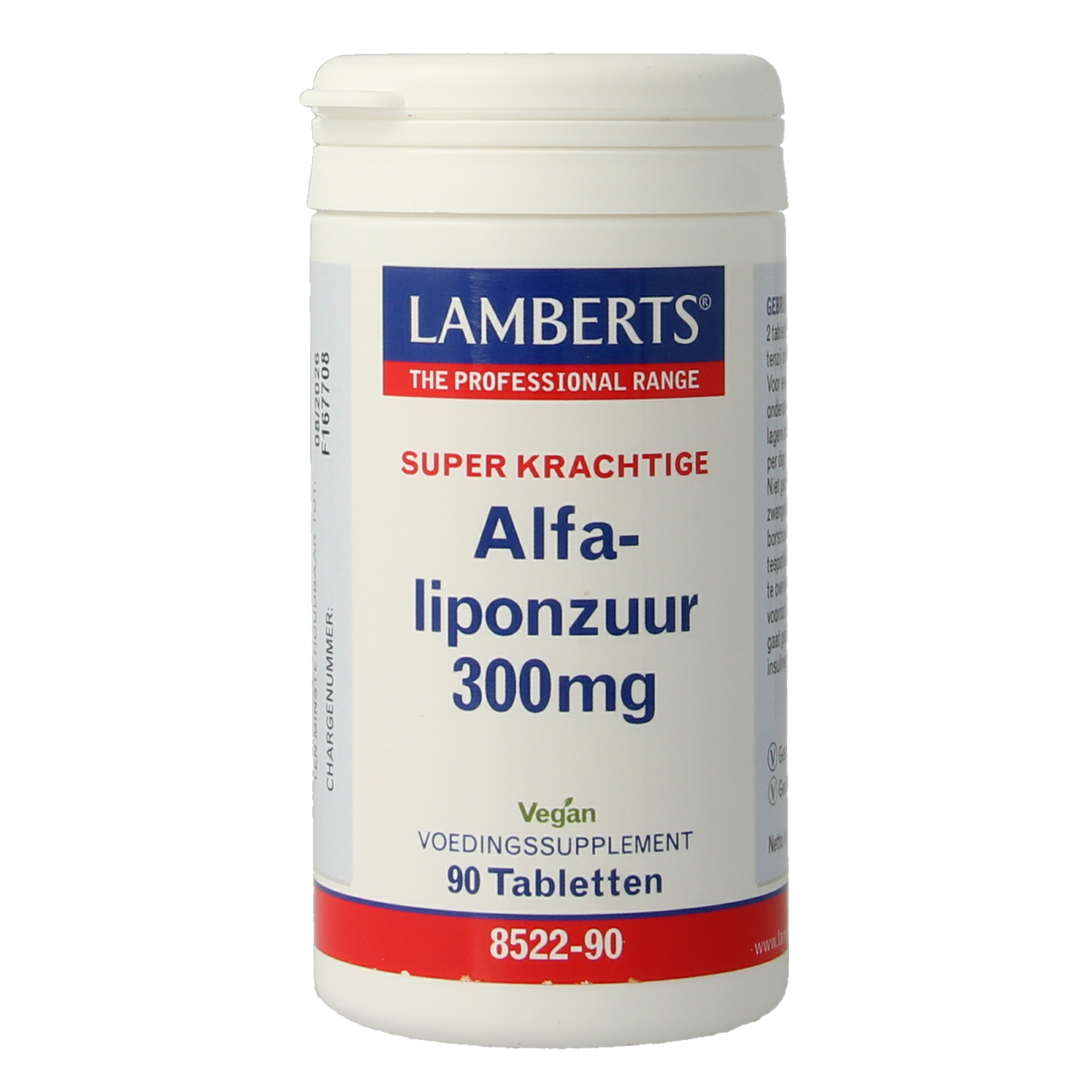 Lamberts Alfa liponzuur 300mg 90.00 Tabletten