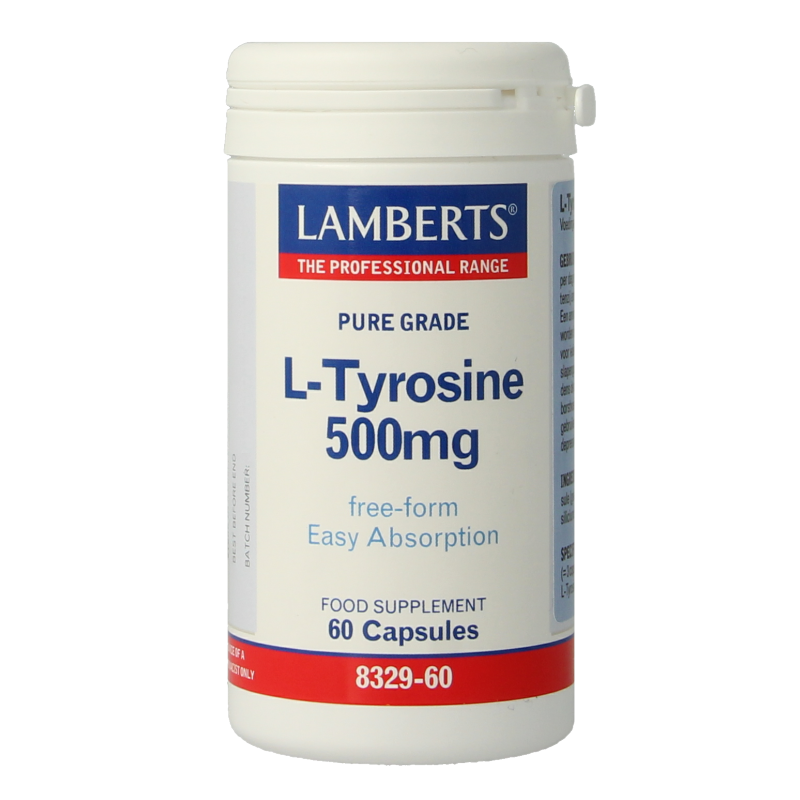 Lamberts L-Tyrosine 500mg 60 Capsules