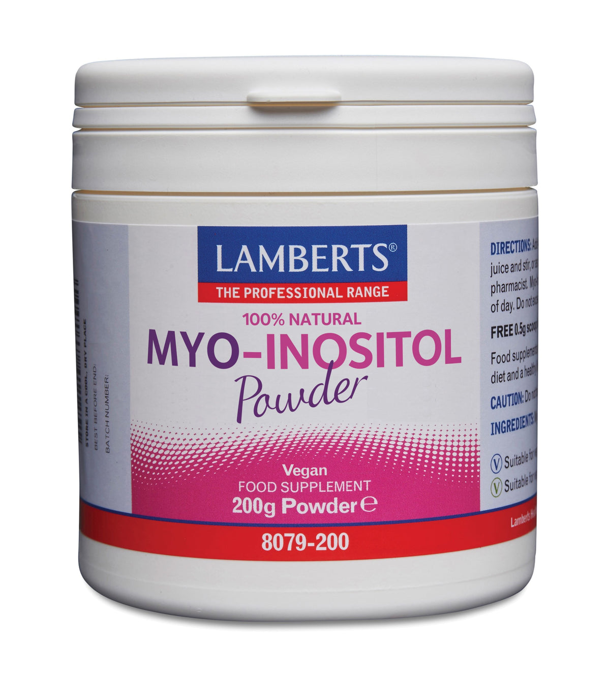 Lamberts Myo-inositol 200 Gram
