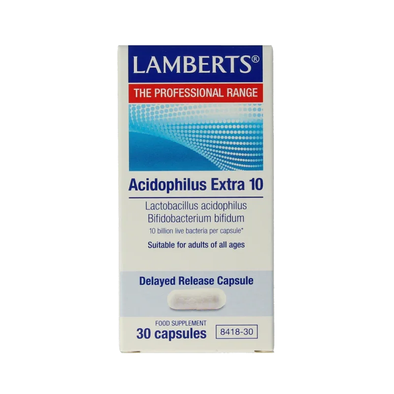 Lamberts Acidophilus Extra 10 30 Vegetarische capsules