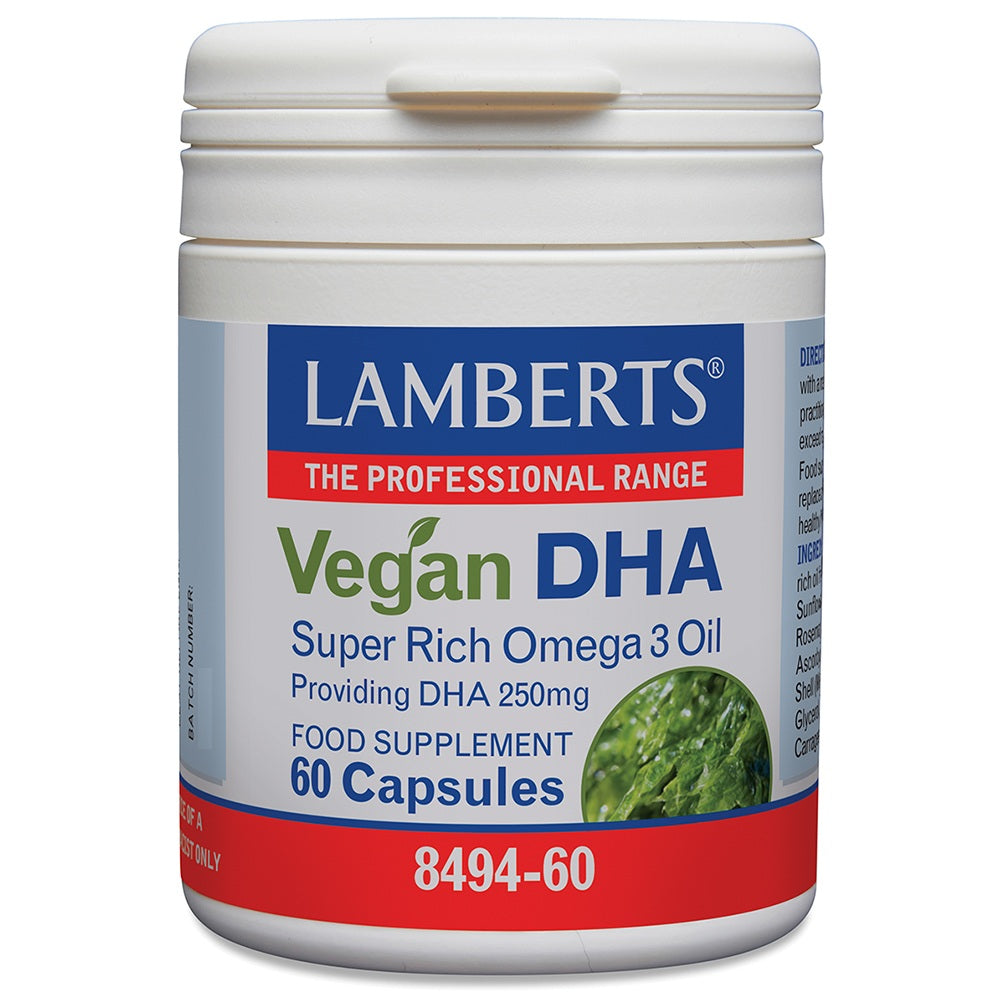 Lamberts Vegan DHA 250mg 60 Capsules
