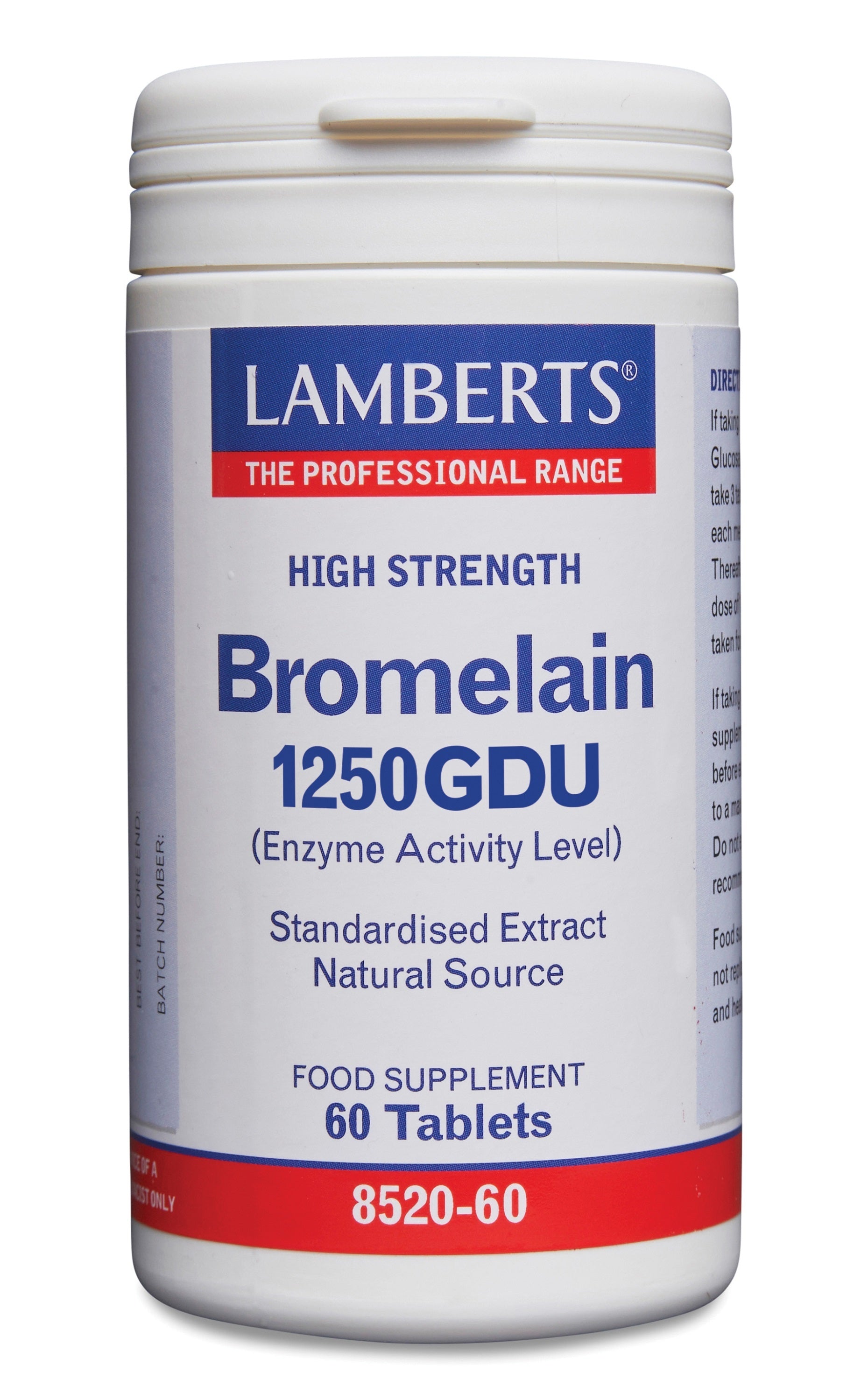 Lamberts Bromelaine 1250gdu 60 Tabletten