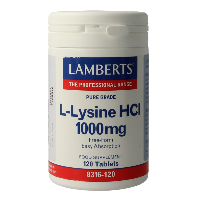 Lamberts L-Lysine 1000mg 120 Tabletten