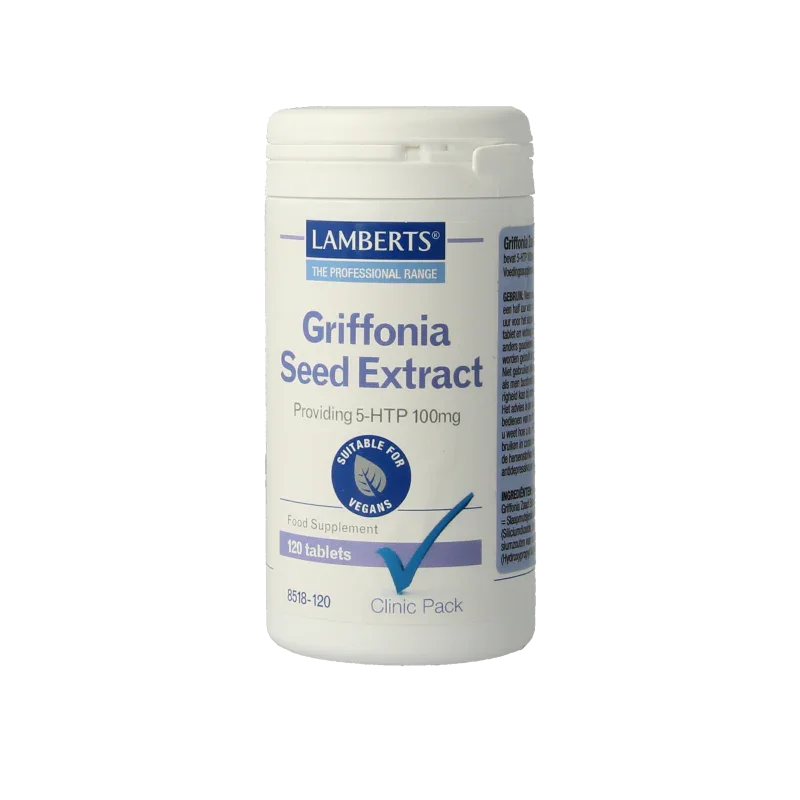 Clinicpacks Griffonia (5-HTP 100mg) 120 Tabletten