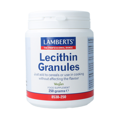 Lamberts Lecithine granulen 250 Gram
