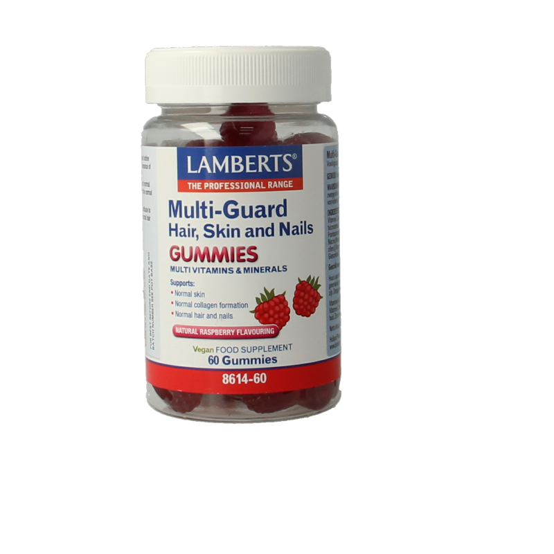 Lamberts Multi guard haar huid nagel gummies 60 Gummies