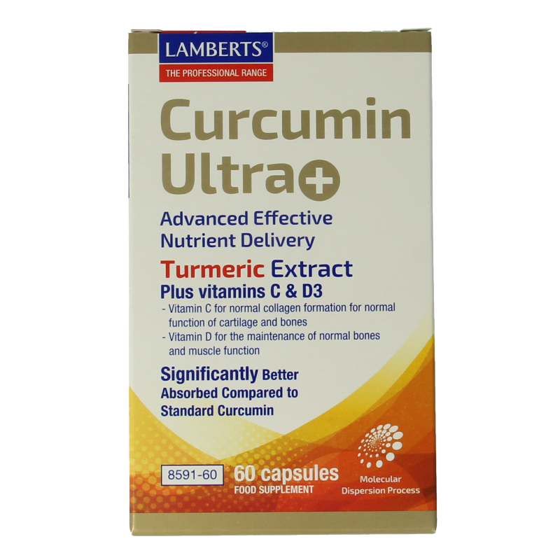 Lamberts Curcumine ultra+ 60 Capsules