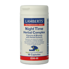 Lamberts Night time kruiden complex 60 Capsules