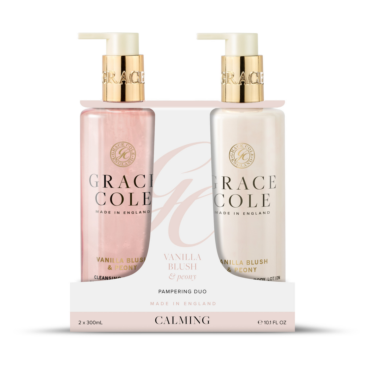 Grace Cole Vanilla blush & peony handcare duo 2 Stuks