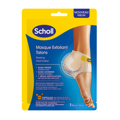 Dr. Scholl's Hielmasker peeling 1.00 Paar