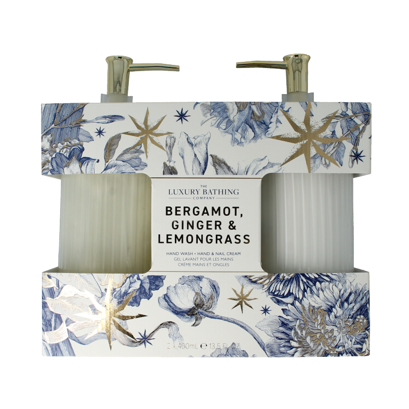 The Luxury Bathing Co Heavenly hands wash & hand nail cream dispenser 1 Set