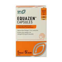 SFI Health  Equazen capsules omega 3- & 6-vetzuren 60.00 Capsules