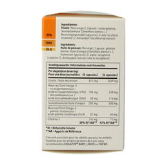 SFI Health  Equazen capsules omega 3- & 6-vetzuren 60.00 Capsules