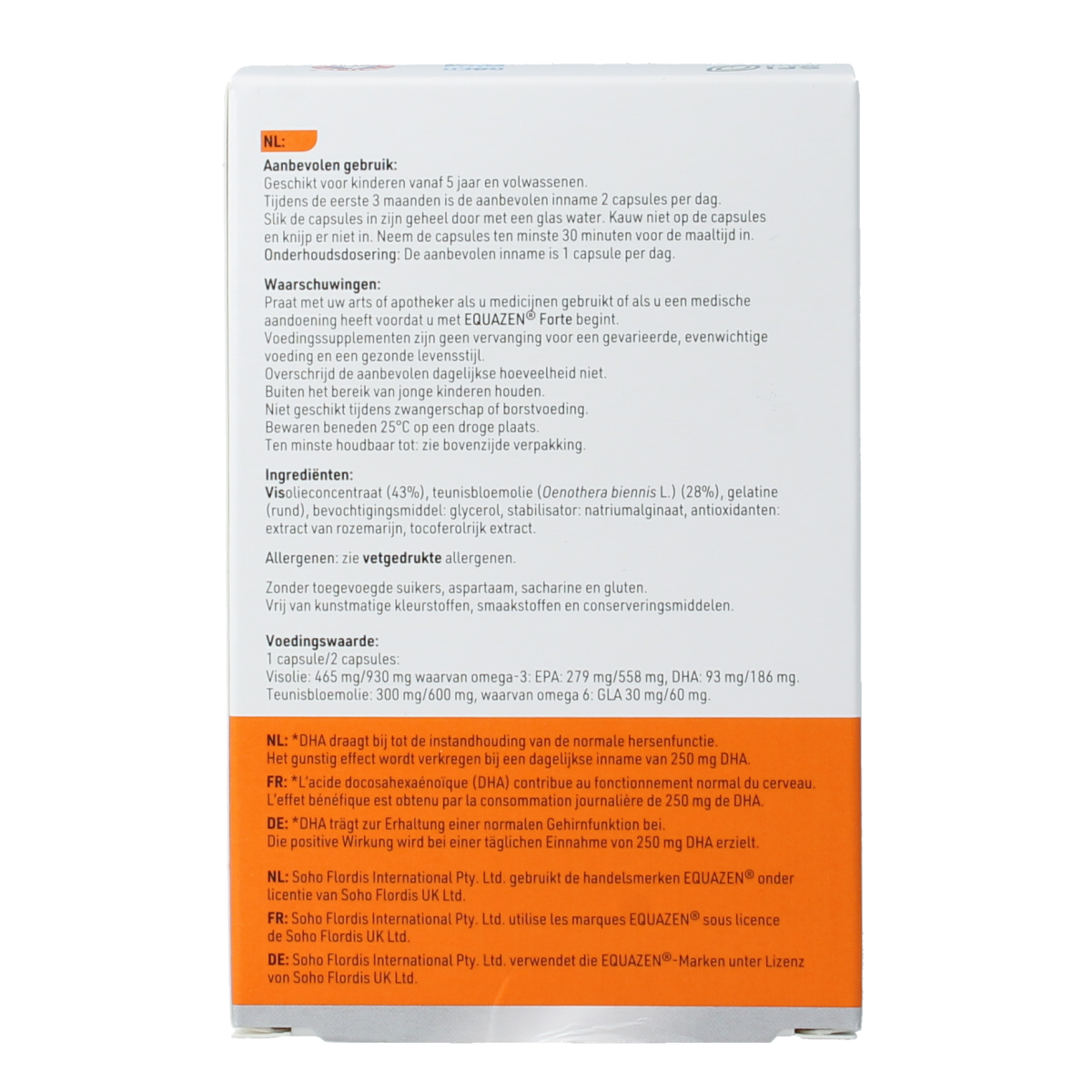Equazen Equazen forte 60.00 Capsules