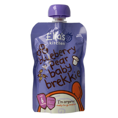 Ella's Kitchen Baby bosbessen ontbijtje 6+ maanden bio 100 Gram