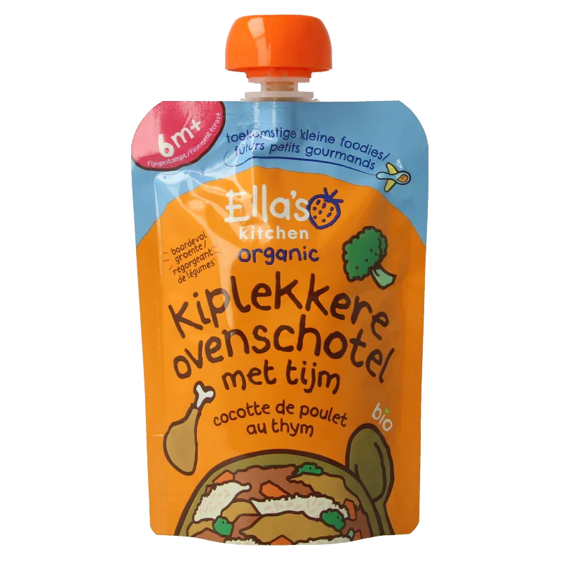 Ella's Kitchen Kiplekkere ovenschotel tijm 6+ maanden bio 130 Gram