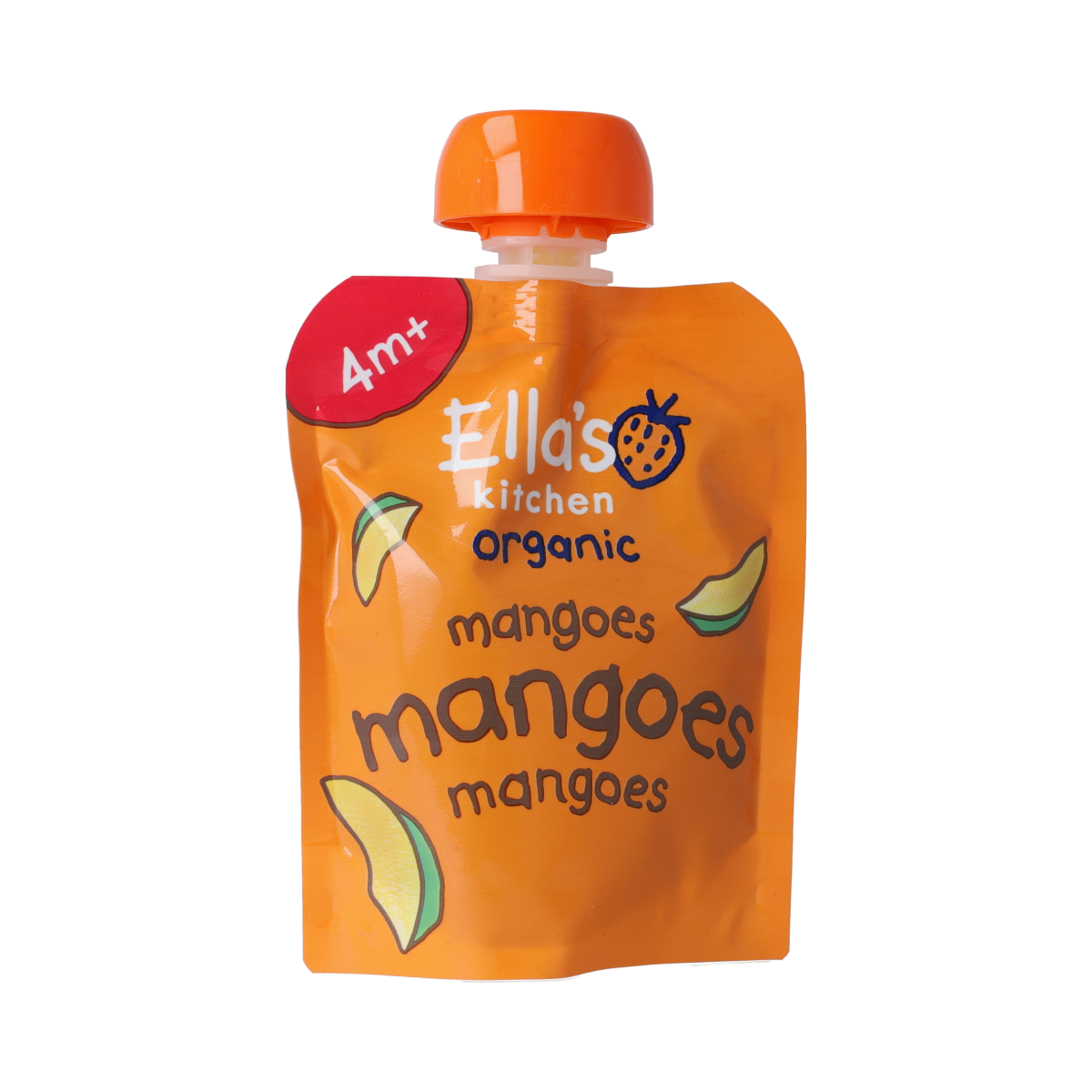 Ella's Kitchen Mango knijpzakje 4+ maanden bio 70.00 Gram