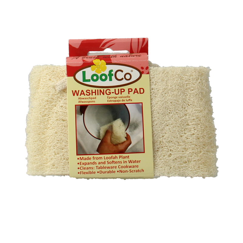 Loofco Afwas spons loofah bio 1 Stuks