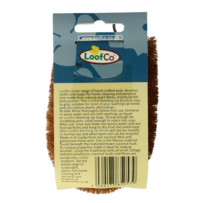 Loofco Afwasborstel kokos bio 1 Stuks