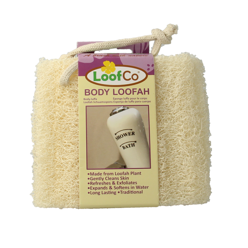 Loofco Douche en bad spons luffa bio 1 Stuks
