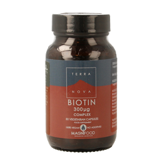 Terranova Biotin 300mcg complex 50 Vegetarische capsules