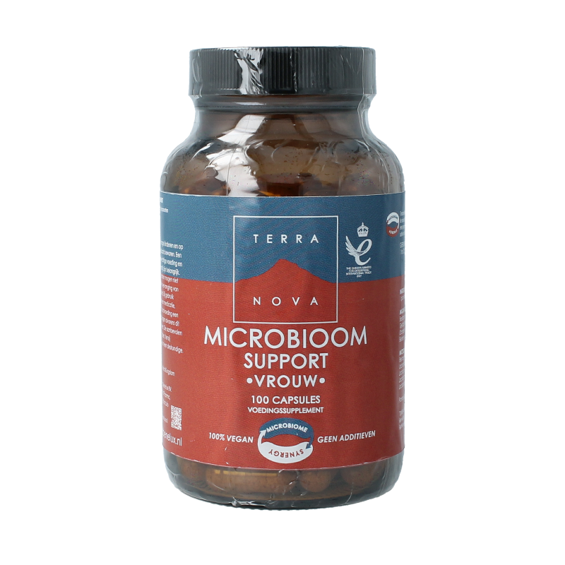 Terranova Microbioom support vrouw 100 Vegetarische capsules