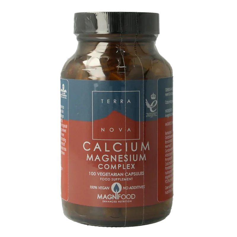 Terranova Calcium magnesium 2:1 complex 100 Vegetarische capsules