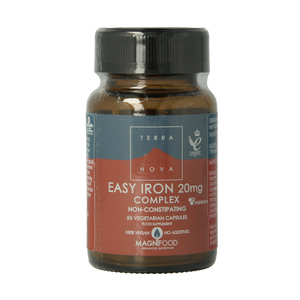 Terranova Easy iron complex  mild ijzer 50.00 Vegetarische capsules
