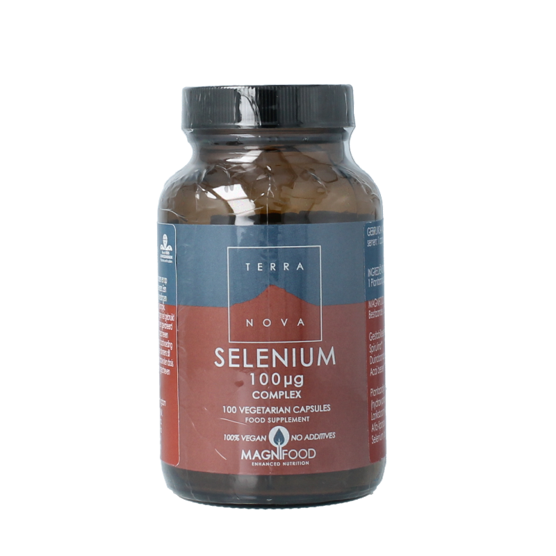 Terranova Selenium 100mcg complex 100 Vegetarische capsules