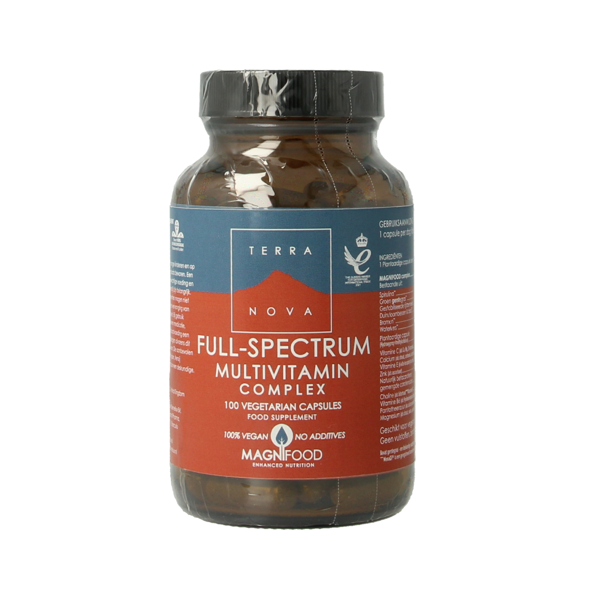 Terranova Full-spectrum multivitamin complex 100.00 Vegetarische capsules