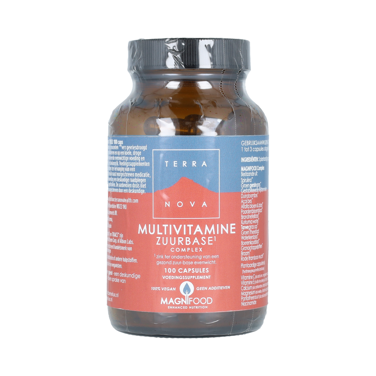 Terranova Multivitamine Zuurbase Complex 100.00 Vegetarische capsules