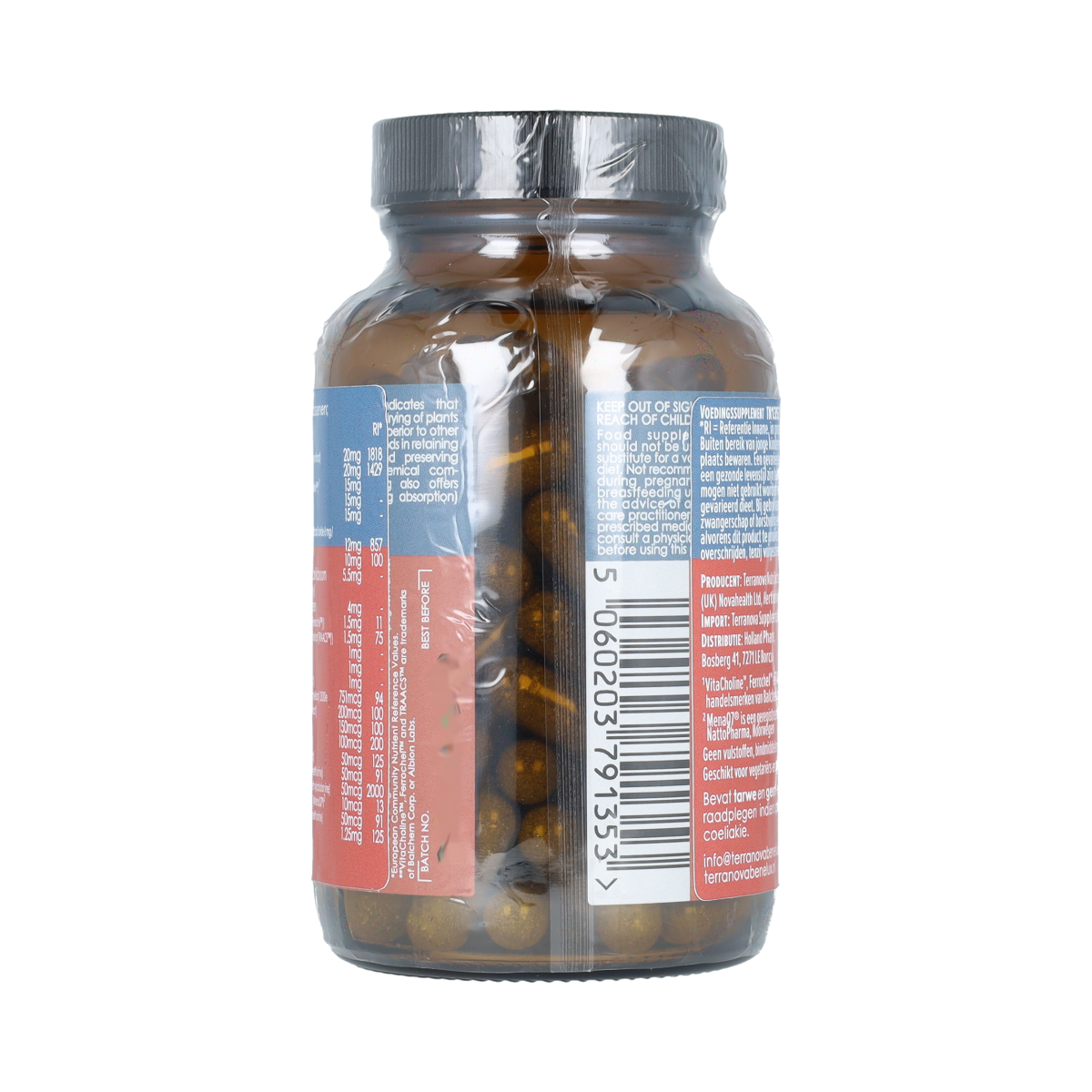 Terranova Multivitamine Zuurbase Complex 100.00 Vegetarische capsules