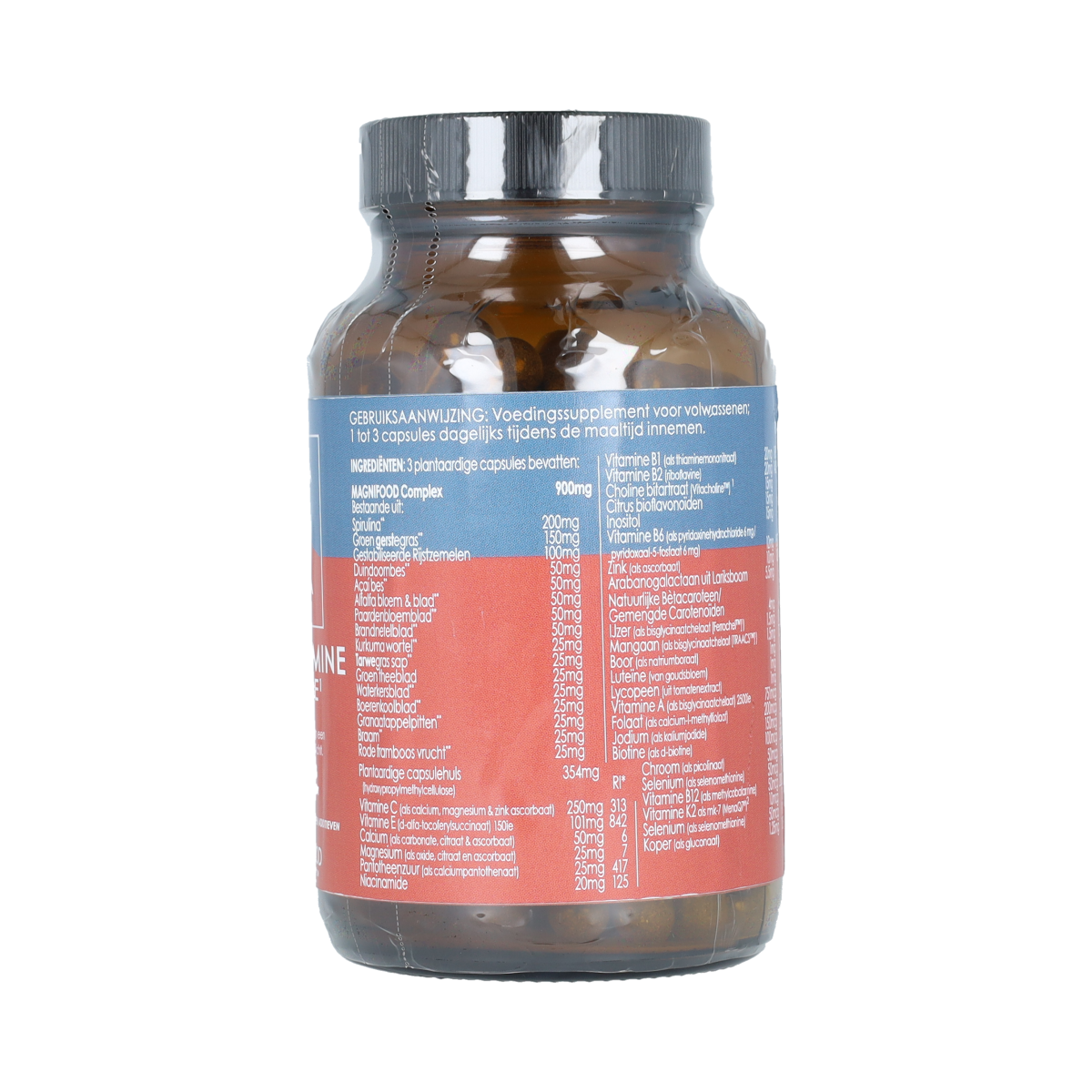 Terranova Multivitamine Zuurbase Complex 100.00 Vegetarische capsules