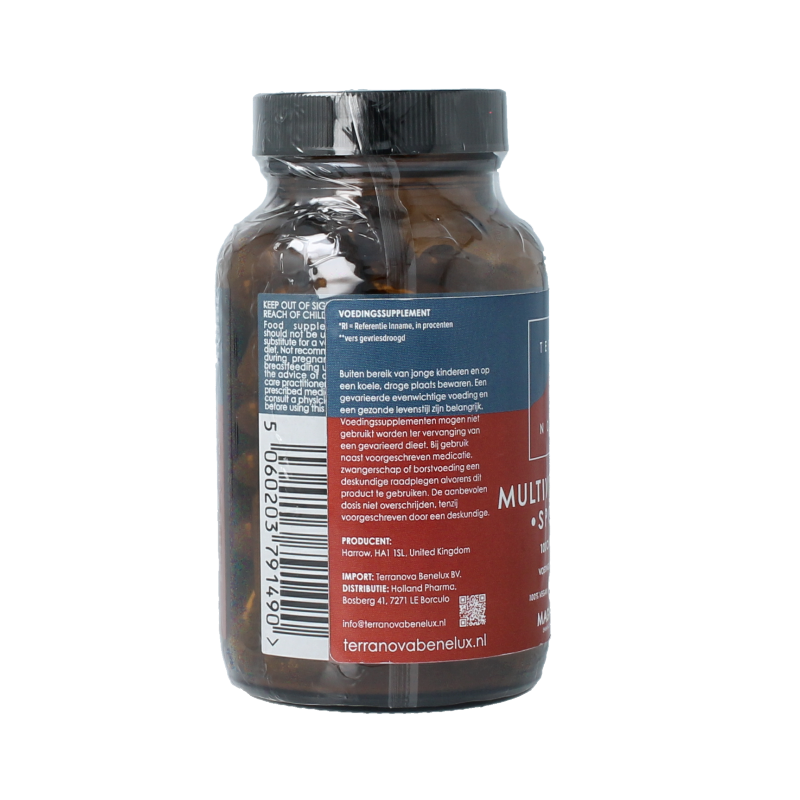 Terranova Multivitamine sport 100 Vegetarische capsules