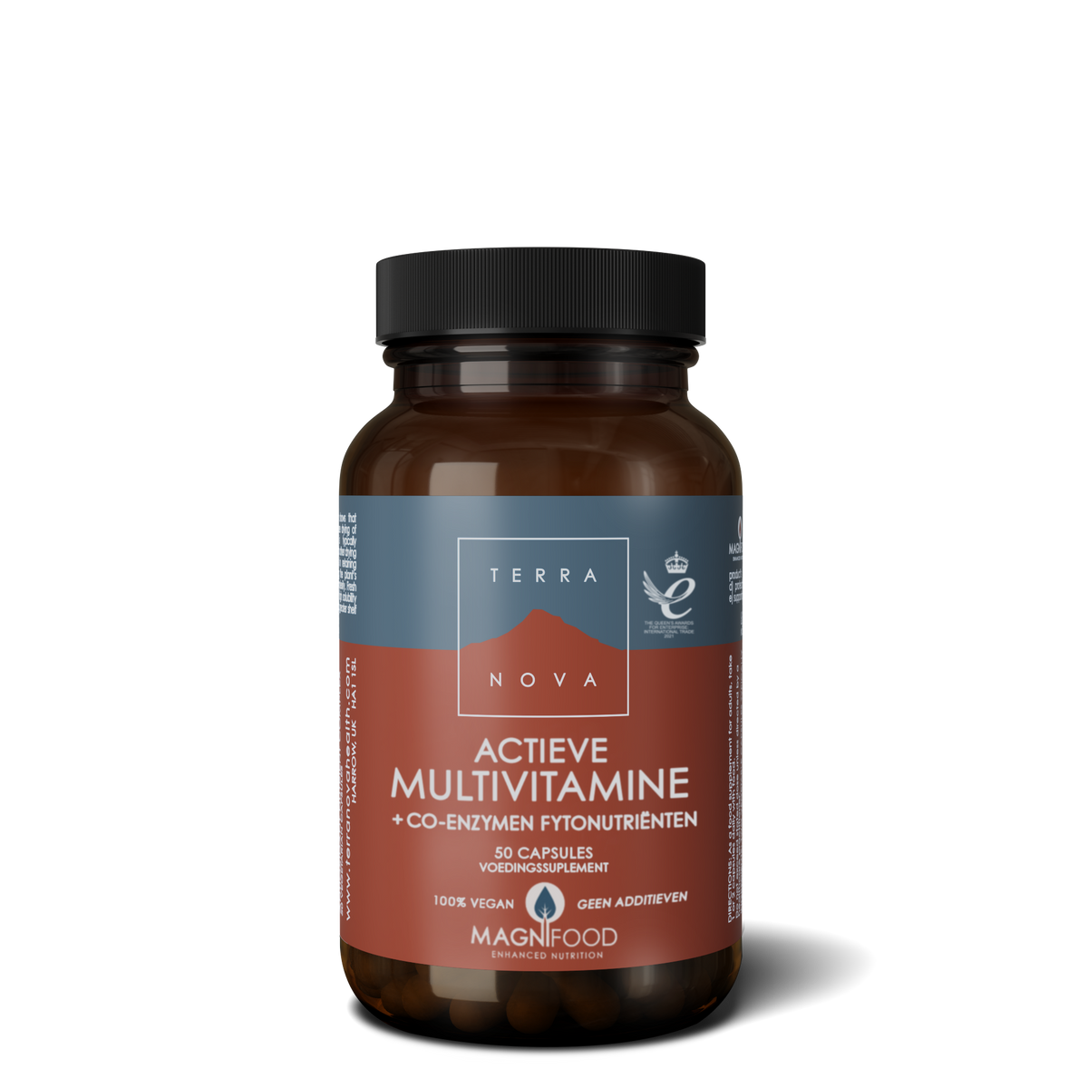 Terranova Actieve multivitamine & co-enzymen 50.00 Vegetarische capsules
