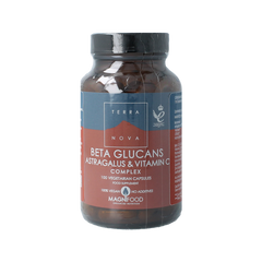 Terranova Beta glucans astragalus vitamine C complex 100 Vegetarische capsules