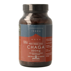 Terranova Chaga 500mg 100.00 Vegetarische capsules